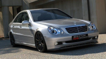Mercedes C-Class W203 2000-2003 Frontsplitter V.1 Maxton Design